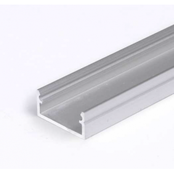 Profilo in alluminio BEGTON12 grigio anodizzato