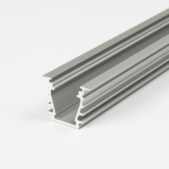 Profilo in Alluminio DEEP10 grigio anodizzato