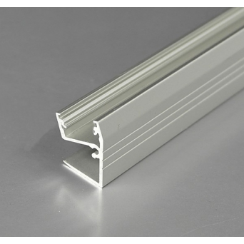 Profilo in alluminio EDGE10 grigio anodizzato