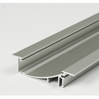 Profilo in Alluminio FLAT8 grigio anodizzato