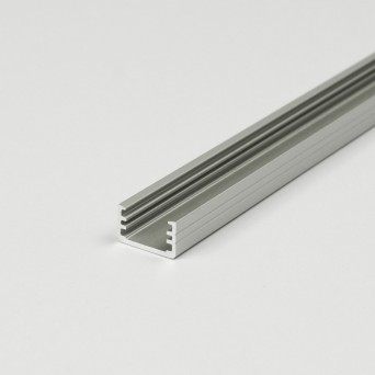 Profilo in alluminio SLIM8 grigio anodizzato