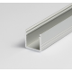 Profilo in alluminio SMART10 grigio anodizzato