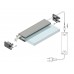 Profilo in alluminio MIKRO-LINE12 grigio anodizzato