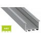 Profilo in alluminio INSO grigio