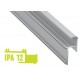 Profilo in alluminio IPA12 grigio