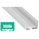 Profilo in alluminio SILEDA bianco