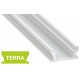 Profilo in alluminio TERRA bianco