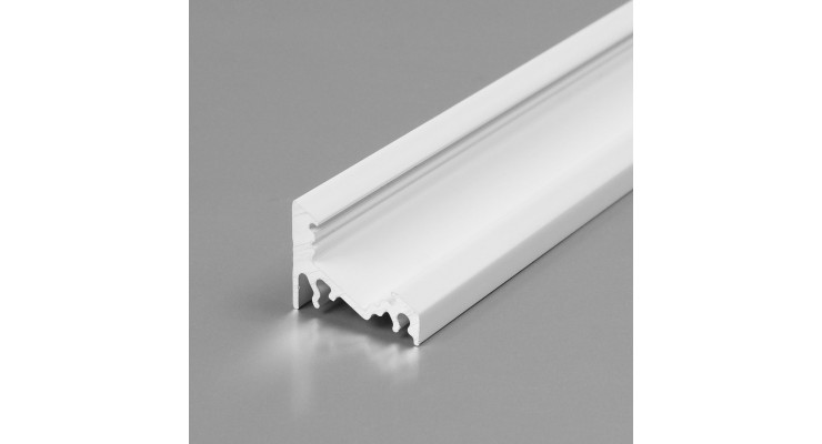Profilo in Alluminio Bianco CORNER10 per Striscia led